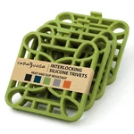 Capabunga 4PACK Trivets For Hot Dishes Green Interlocking Pads Kitch.... Fixed Price $150.75.