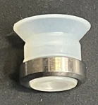 10PC) Smc ZP13US Vacuum W/ Locking Ring ZP2 ZP3, Flat Pad, Silicone White. Fixed Price $31.00.