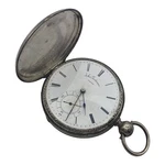 Victorian John Parkinson London Solid Sterling Silver Key-wind Pocket Watch Lot. Fixed Price $245.00.