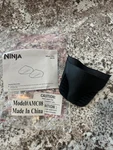 New- Pair Of Ninja Silicone Mitts MODEL#AMC08 Black. Fixed Price $12.99.