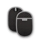 Kitchenaid Asteroid Pot Holder 2-PACK Set, Black, 6.5"X10",. Fixed Price $18.69.