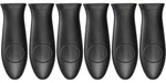 Silicone Hot Handle Rubber Heat Resistant Non-slip Cover 6 Pcs Set, Black. Fixed Price $30.43.