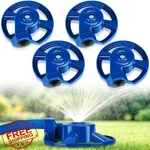 Domensi 4 Pack Cast Iron Lawn Sprinklers Heavy Duty Metal Garden. Fixed Price $55.99.