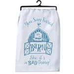 Kay Dee Designs R3814 Barn Flour Sack Towel. Fixed Price $9.99.