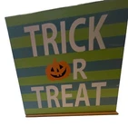 Happy Halloween Momentum Brands Trick Treat Table Top Decor 6.5IN. Fixed Price $15.00.