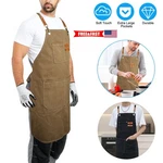 Canvas Aprons Thick For Heavy Duty Woodworking Chef Cooking Shop. Fixed Price $11.25.