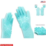 Magical Silicone Pet Grooming Gloves Double-sided Brush For Cats & Dogs. Fixed Price $22.21.