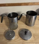 Vintage American Stainless Kitchen Drip Coffee Pot, Gadgets. Fixed Price $29.98.