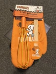 New Peanuts 3 Piece Kitchen Set Oven Mitt, Spatula, Whisk Football 100% Cotton. Fixed Price $14.99.