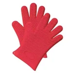 Set Of Bbq Smoker Max Heat Resistant Grill Gloves Silicone Oven Mitts Washable. Fixed Price $8.99.