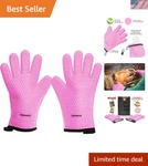 Silicone Smoker Oven -extreme Heat Resistant Bbq Gloves-handle Hot Foo.... Fixed Price $75.30.