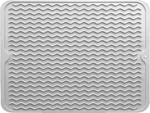 Silicone Drying Mat 16 12 Gray Non-slip Sink For Kitchen Counter, Heat-r. Fixed Price $10.53.