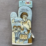 Blue Oven Mitt Love My A**hole Kids Super Insulated Quilting. Fixed Price $15.99.