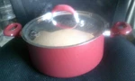 T-fal Nonstick Aluminum Red 4-QT Heat Mastery Casserole Pot W/lid Of. Fixed Price $24.99.