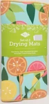 Set Microfiber Reversible Drying Mats (14"X21") Bright Fruits, Oranges,ritz. Fixed Price $24.99.