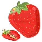 Large Ceramic Spoon Rest For Stove Top, Cute Strawberry Holder Kitc.... Fixed Price $24.76.