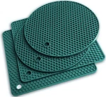 Q's Inn Silicone Pot Holders And Trivet Mats Heat Resistant To 440 F Pro. Fixed Price $27.69.