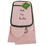 Kate Spade Very Merry Christmas Kitchen Towel Oven Mitt Potholder 3PC Set. Fixed Price $34.99.