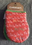 Cuisinart Oven Mitts Mini Christmas Holiday Fa La Gloves 2PK Cotton Silicone. Fixed Price $9.99.