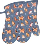 Pot Holders Heat Resistant 480 Non Slip Clear Silicone Printed. Fixed Price $13.78.