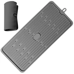 Silicone Dish Drying Mat 18 X8 , Heat Resistant Trivets For Kitchen. Fixed Price $22.50.