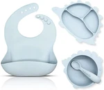 Wholesale Bulk Lot Of 10 Silicone Baby Feeding Set - Bib, Bowl, Plate & Spoon. Fixed Price $50.00.