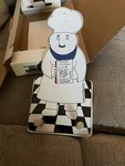 Chefs Towel Holder Barney Saltzberg How Boil Water Ceramic Kitchen Wall Hang. Fixed Price $13.99.