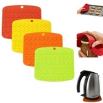 2 Premium Silicone Trivet Mats Hot Pads Heatproof Pot Holder Kitchen Oven Mitts. Fixed Price $11.39.