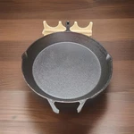 Victoria 14 Cast Iron Skillet Dual Handle Campfire Fry Pan 2.5 Seasoned. Fixed Price $52.50.