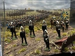 Britains Ltd. Swedish Life Guards (svea Livgarde)-movable Arms (set Of 6). Fixed Price $58.00.