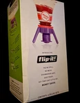 Flip-it Deluxe Product Dispenser Cap Set Purple Leak Proof Dishwasher Safe. Fixed Price $6.99.