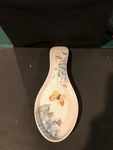 Lenox Butterfly Meadow Spoon Rest 10 Floral Porcelain. Fixed Price $12.33.