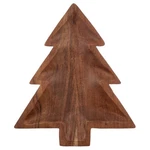 Karma, Acacia Shaped Serving Bowl, Wooden Compartment Divided,. Fixed Price $54.68.