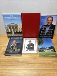 Lot Of 5 American Politics Gov Books - White House Carson Steven Mount Vernon. Fixed Price $13.99.