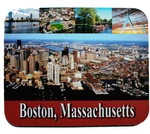 Boston Massachusetts, Swan Boat, Fenway Park, Charles River, Mouse Pad Sku #1005. Fixed Price $13.95.