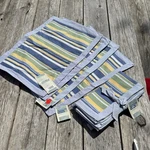 New Target Striped Table Placemat And Napkins Set (4). Fixed Price $35.00.
