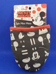Disney Mickey Mouse Black Parts Oven Mitts 2PK Mini Kitchen Gloves Set. Fixed Price $14.97.
