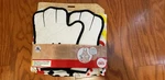 Disney Eats - Mickey Mouse Apron Oven Mitts Adults Kitchen Set. Fixed Price $21.99.