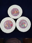 Set Of 6 Gien France Delices Dessert Plates Marie-pierre Boitard 3 Styles. Fixed Price $40.00.