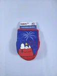 Peanuts New Best Brands 2026 Snoopy 4TH Of July Mini Oven Mitts Set. Fixed Price $17.00.