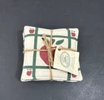 4 Alices Cottage Scented Spiced Mug Mats Coasters Autumn Apple Farmhouse. Fixed Price $9.77.