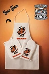Custom Team Apron Oven Mitt Pot Holder Set Personalized Sports Kitchen. Fixed Price $16.50.