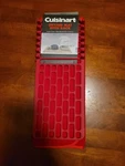 Cuisinart Red 2-PC Dish Drying Rack Microfiber Mat Kitchen 18" X 16" Quick. Fixed Price $18.00.