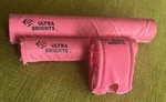Vintage 1985 Flite Ultra Brights Old School Bmx 3PC Pad Set Neon Pink Low Miles. Fixed Price $99.99.