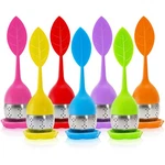 Bekith Tea Infuser - Set Of 7 Silicone Handle Stainless Steel Strainer Drip Tray. Fixed Price $18.35.
