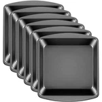 6 Pack 9 X Inch Square Cake Pan Bulk Nonstick Stainless Steel Baking Oven P.... Fixed Price $55.08.