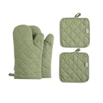 Oven Mitts And Pot Holders 4 Pcs Set,high Heat Resistant 500 Degree Extra Thi.... Fixed Price $23.48.