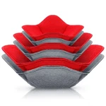 Patelai 6 Pieces 3 Sizes Bowl Holders Microwave Cozy For Adults Hot Red. Fixed Price $22.31.
