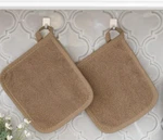 Ritz Royale Collection 100% Cotton Terry Cloth Pot Holder Set, Kitchen Hot Pad,. Fixed Price $15.00.