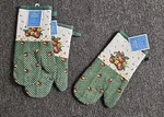 2 Pack Classic Home Oven Mitt 100% Cotton + Get Unit Free. Fixed Price $7.23.